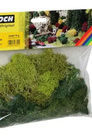 08621 NOCH LICHENI VERDI BUSTA MAXI 75 GR. Nuovo Arrivo