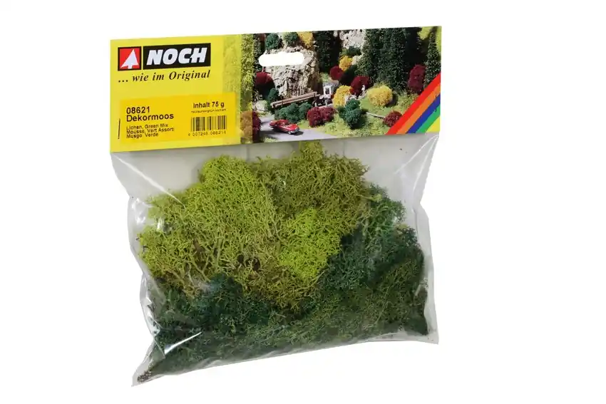 08621 NOCH LICHENI VERDI BUSTA MAXI 75 GR. Nuovo Arrivo