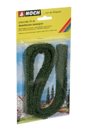 21514 Noch HO Siepe confezione 2 pezzi cm.50 cadauna Spedizione Espresso