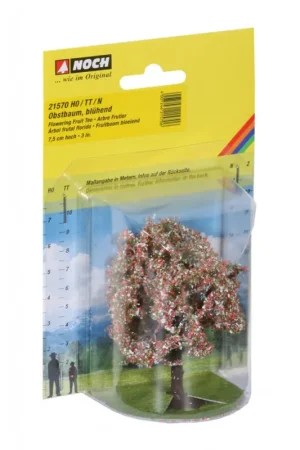 21570 NOCH HO ALBERO DA FRUTTA IN FIORE DA 7.5 CM. Promo Stagionale