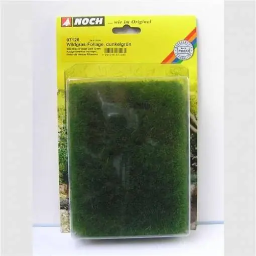 07126 NOCH HO ERBA verde medio A TAPPETO MIS. 24 X 15 CM. Nuovo Arrivo