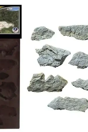 Compra Oggi Stesso C1231 Woodland Scenics Stampo in gomma per creazione rocce con massimo realismo