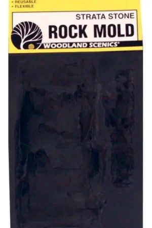 C1239 Woodland Scenics Stampo in gomma per creazione rocce con massimo realismo Solo Oggi
