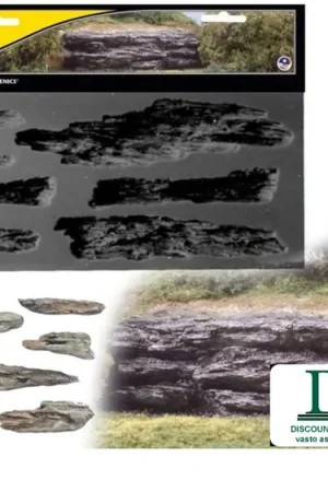 C1247 Woodland Scenics Stampo in gomma per creazione rocce con massimo realismo Direttamente Dal Produttore