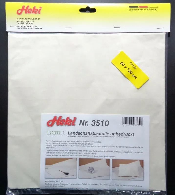 3510 Heki Lamina flessibile realistica per creazione rocce col. neutro cm 120x60 Miglior Prezzo