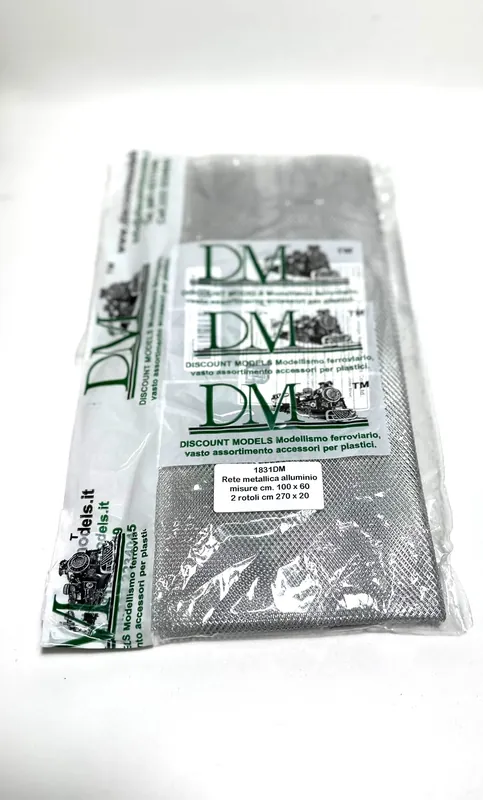 1831DM Rete alluminio plasmabile x creazione rilievi montuosi cm 100 x 60 Economico