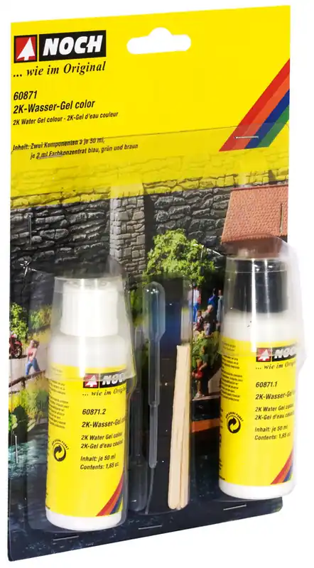 Prezzo Conveniente 60871 NOCH Gel bicomponente per creazione acqua realistica di vari colori