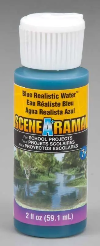 SP4195 Woodland Scenics Liquido effetto acqua blu realistico flacone ml. 60 Occasione
