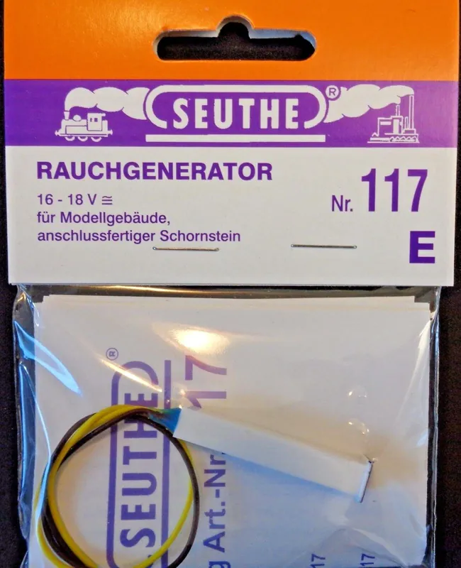 Di Tendenza 117E Seuthe Generatore di fumo per comignoli case e altro 16-18 volt