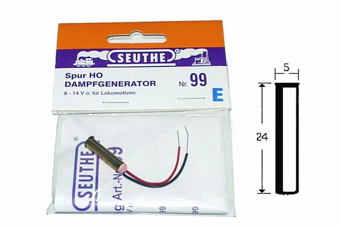 99E SEUTHE Generatore/dispositivo fumo per loco a vapore 8/14 Volt Economico