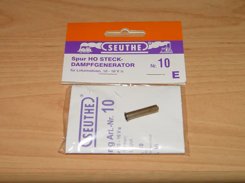 Promo Stagionale 10E Seuthe Dispositivo fumogeno per loco a vapore 10-16 volt