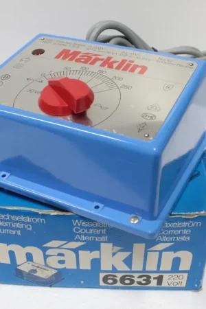 US6631/2 Marklin Trasformatore Raddrizzatore e regolatore di velocita usato Di Tendenza