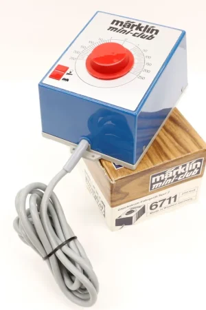 US 6711 5 Marklin Mini club Trasformatore e regolatore di velocita PARI AL NUOVO Spedito Oggi