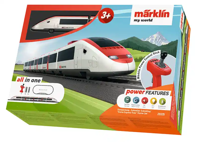 29335 Marklin HO My world Start Set completo Treno Rapido Svizzero scala 1 87 Occasione Imperdibile
