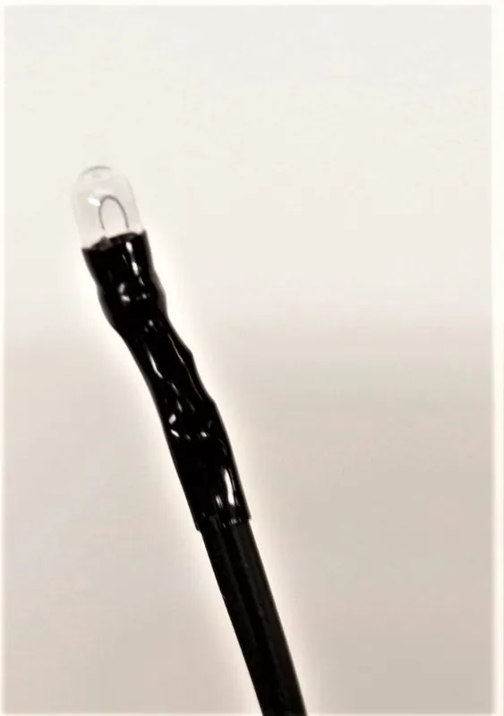 1166DM Micro lampade 2 pezzi diametro mm 3 cablate colore giallo caldo 6-12 volt Spedizione Espresso