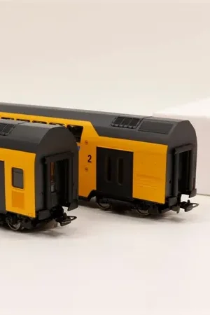 00939-2C Piko HO Set 2 carrozze delle NS bipiano da start set nuove Prezzo Conveniente
