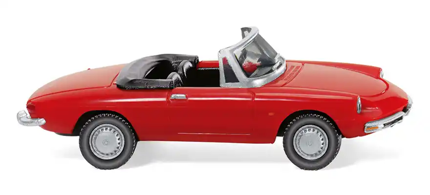 020601 Wiking HO scala 1 87 Alfa Romeo Spider colore rosso Pagamento Sicuro