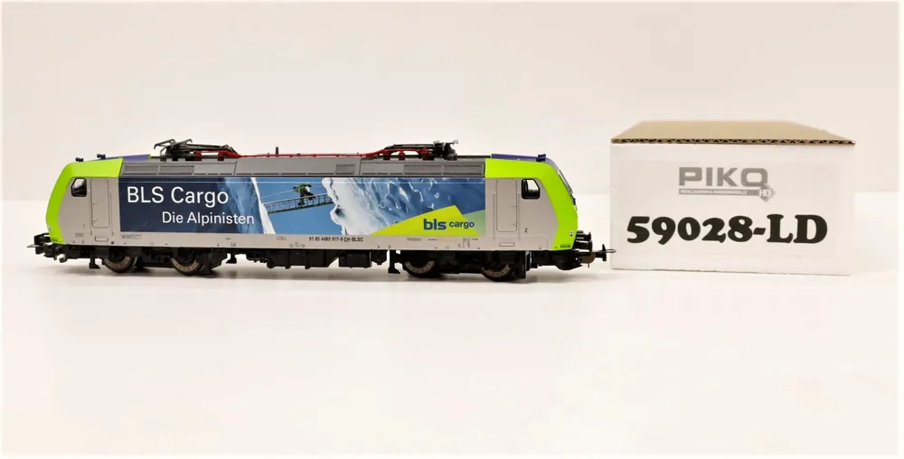 09028-L Piko Locomotore elettrico delle BLS RE 485 ep. VI da start set Occasione