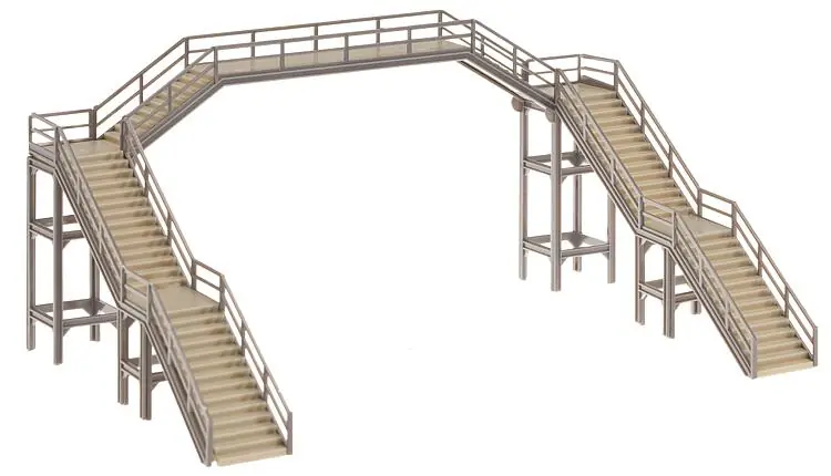 120178 Faller HO Kit Ponte pedonale scala 1 87 Offerta Lampo