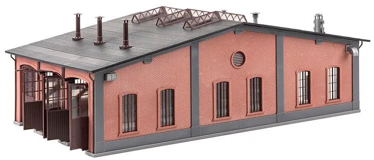 120281 Falller Rimessa loco a 3 posti kit montaggio scala 1 87 da set 180069 Direttamente Dal Produttore
