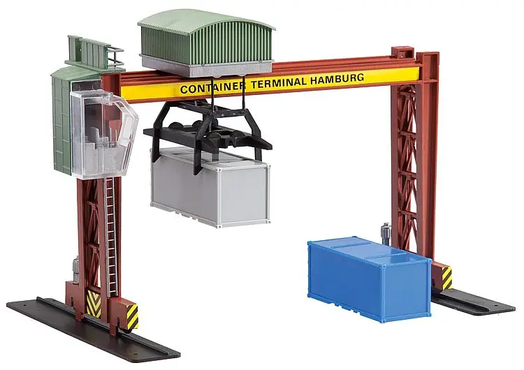 131368 Faller HO Gru a cavalletto per container in kit scala 1 87 Saldi