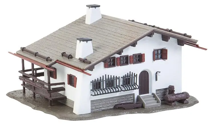 Spedizione Espresso 131371 Faller HO chalet di montagna in kit di montaggio scala 1 87