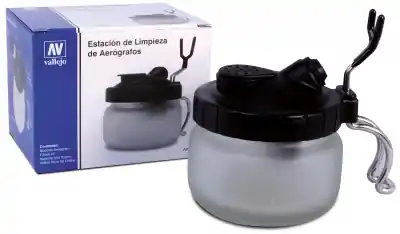 VALLEJO 26005 - Contenitore per pulizia aerografo con supporto per appoggio. Compra Online