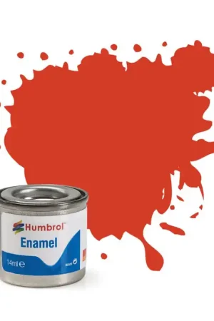 174 SIGNAL RED HUMBROL Solo Oggi