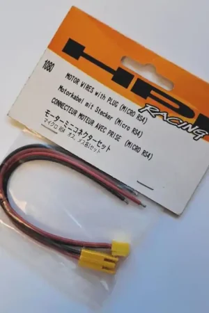 Professionale MOTOR WIRES with PLUG (MICRO RS4)