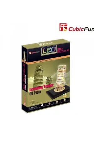 Popolare TORRE DI PISA CON LED