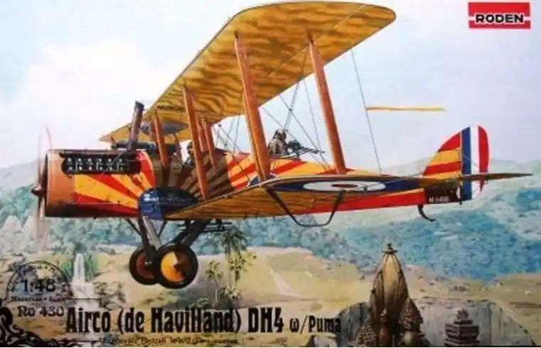 Nuovo Arrivo AIRCO DH4 WITH PUMA ENGINE