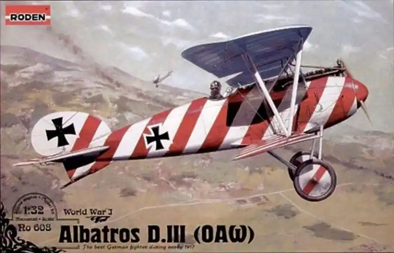 ALBATROS D.III (OAW) 1/32 - RODEN 608 Prezzo Di Fabbrica