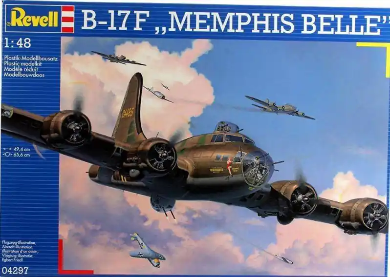REVELL 04297 B-17F MEMPHIS BELLE Popolare