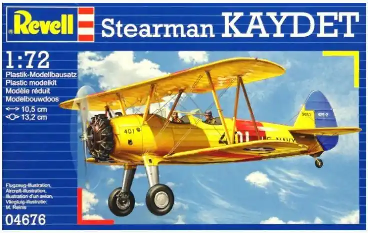 REVELL 04676 Stearman Kaydet Reso Gratuito