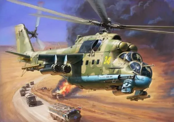 ZVEZDA 7315 MI-24P ‘HIND‘ Reso Gratuito