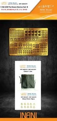 Professionale Tie Down Device Set B 1/48 - INFINI MODEL IMP-48003R1