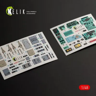 Ka-27 Helix Decalcomanie 3D 1/48 - KELIK K48073 Non Perdere
