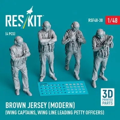 Spedito Oggi Brown jersey 1/48 - RESKIT RSF48-0030
