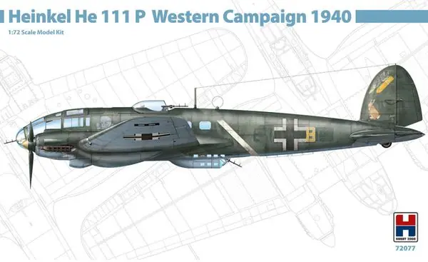 Heinkel He 111 P 1/72 - HOBBY 2000 72077 Sconto