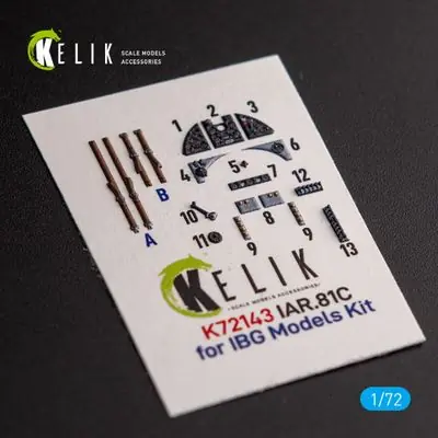 IAR.81c Decalcomanie 3D 1/72 - KELIK K72143 Compra Online