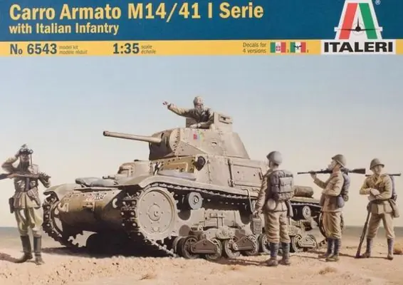 M14/41 I Serie 1/35 - ITALERI 6543 Prezzo Basso
