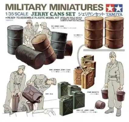 Taniche di benzina 1/35 - TAMIYA 35026 Di Tendenza