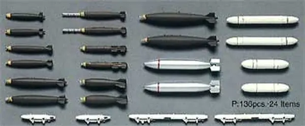 US Aircraft weapons I - 1/72 - HASEGAWA X72-01 Offerta Speciale