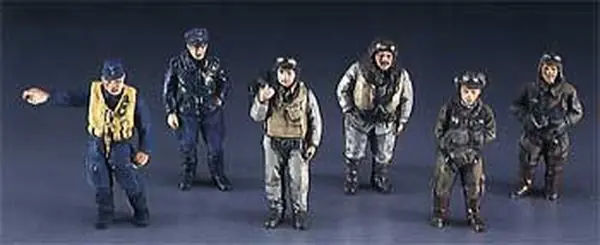 WWII Pilot Figure Set 1/48 - HASEGAWA X48-07 Offerta Lampo