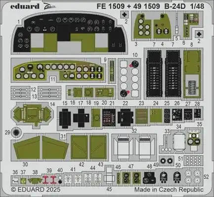 Più Venduto B-24D 1/48 - EDUARD FE1509
