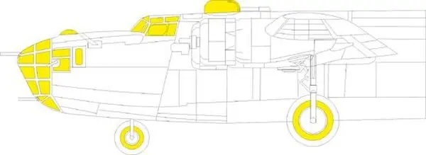B-24D TFace MASK 1/48 - EDUARD EX1102 Scelto Dai Clienti