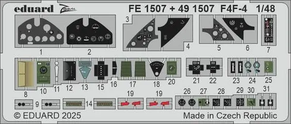 F4F-4 - 1/48 - EDUARD FE1507 Pagamento Sicuro
