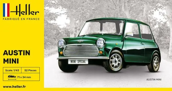 Austin Mini 1/43 - HELLER 80153 Ultime Pezzi