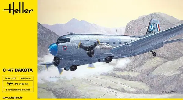 C-47 Dakota 1/72 - HELLER 30372 Saldi