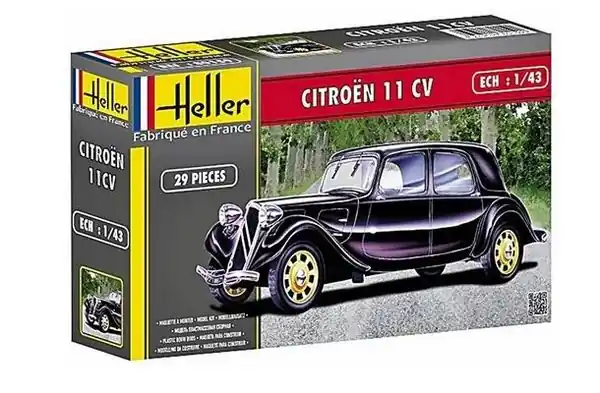Ultime Pezzi Citroen 11 CV 1/43 - HELLER 80159